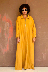 Kosi Trench Shirt (Caramel)